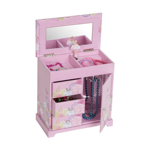 Pearl Musical Ballerina Jewelry Box-Jewelry Box-Mele & Co.-Top Notch Gift Shop