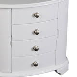 Kaitlyn - Upright Musical Jewelry Box in White-Jewelry Box-Mele & Co.-Top Notch Gift Shop