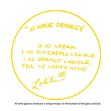 #1 Wine Drinker Wine Glass by Lolita®-Wine Glass-Designs by Lolita® (Enesco)-Top Notch Gift Shop