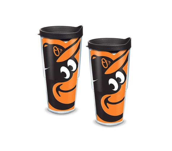 Baltimore Orioles Colossal 24 oz. Tervis Tumbler with Lid - (Set of 2)-Tumbler-Tervis-Top Notch Gift Shop