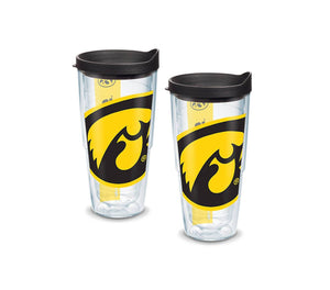 University of Iowa Colossal 24 oz. Tervis Tumbler with Lid - (Set of 2)-Tumbler-Tervis-Top Notch Gift Shop