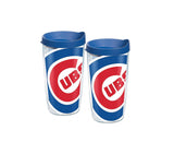 Chicago Cubs Colossal 16 oz. Tervis Tumbler with Lid - (Set of 2)-Tumbler-Tervis-Top Notch Gift Shop