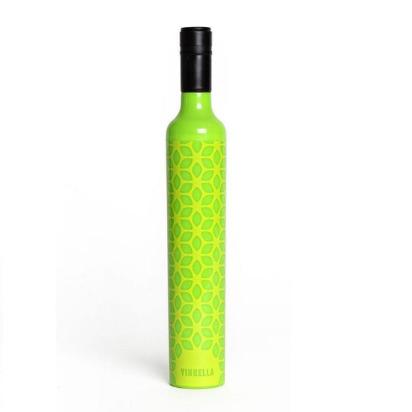 Green Botanical Wine Bottle Umbrella-Umbrella-Vinrella-Top Notch Gift Shop