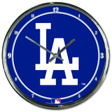 Los Angeles Dodgers Chrome Plated Clock-Clock-Wincraft-Top Notch Gift Shop
