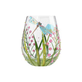 Dragonfly Stemless Wine Glass by Lolita®-Stemless Wine Glass-Designs by Lolita® (Enesco)-Top Notch Gift Shop