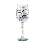 60th Birthday Wine Glass by Lolita®-Wine Glass-Designs by Lolita® (Enesco)-Top Notch Gift Shop