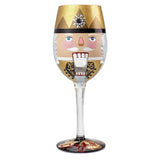 Get Crackin' Nutcracker Wine Glass by Lolita®-Wine Glass-Designs by Lolita® (Enesco)-Top Notch Gift Shop