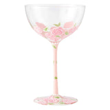 Pink Lady Coupe Glass by Lolita-Coupe Glasses-Designs by Lolita® (Enesco)-Top Notch Gift Shop
