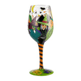 Cheers Witches Wine Glass by Lolita®-Wine Glass-Designs by Lolita® (Enesco)-Top Notch Gift Shop