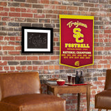 University of Southern California Vintage Wool Dynasty Banner With Cafe Rod-Banner-Winning Streak Sports LLC-Top Notch Gift Shop