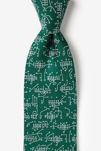 The Art Of The Game 100% Silk Men's Football Tie-Necktie-Alynn-Top Notch Gift Shop