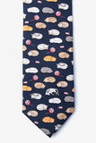 Cat Nap 100% Silk Men's Tie-Necktie-Alynn-Top Notch Gift Shop
