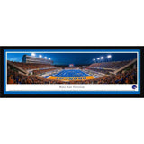 Boise State Football - "Stadium End Zone" Panorama Framed Print-Print-Blakeway Worldwide Panoramas, Inc.-Top Notch Gift Shop