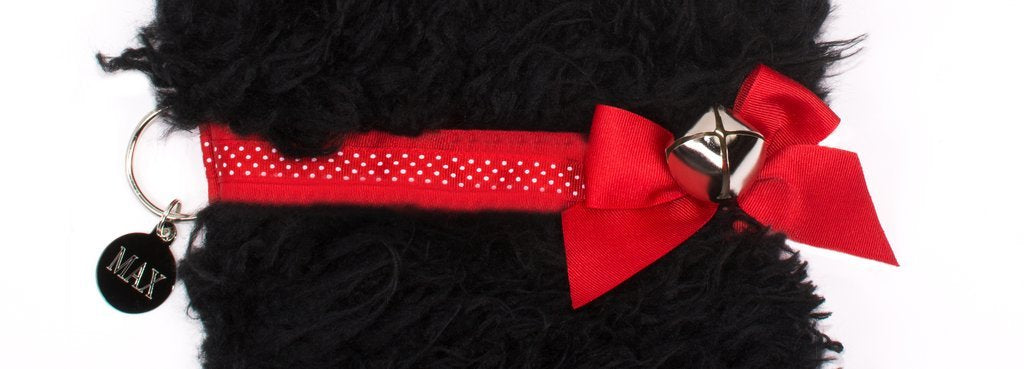 "Curly" Black Dog Christmas Stocking-Holiday Stocking-Hearth Hounds-Top Notch Gift Shop