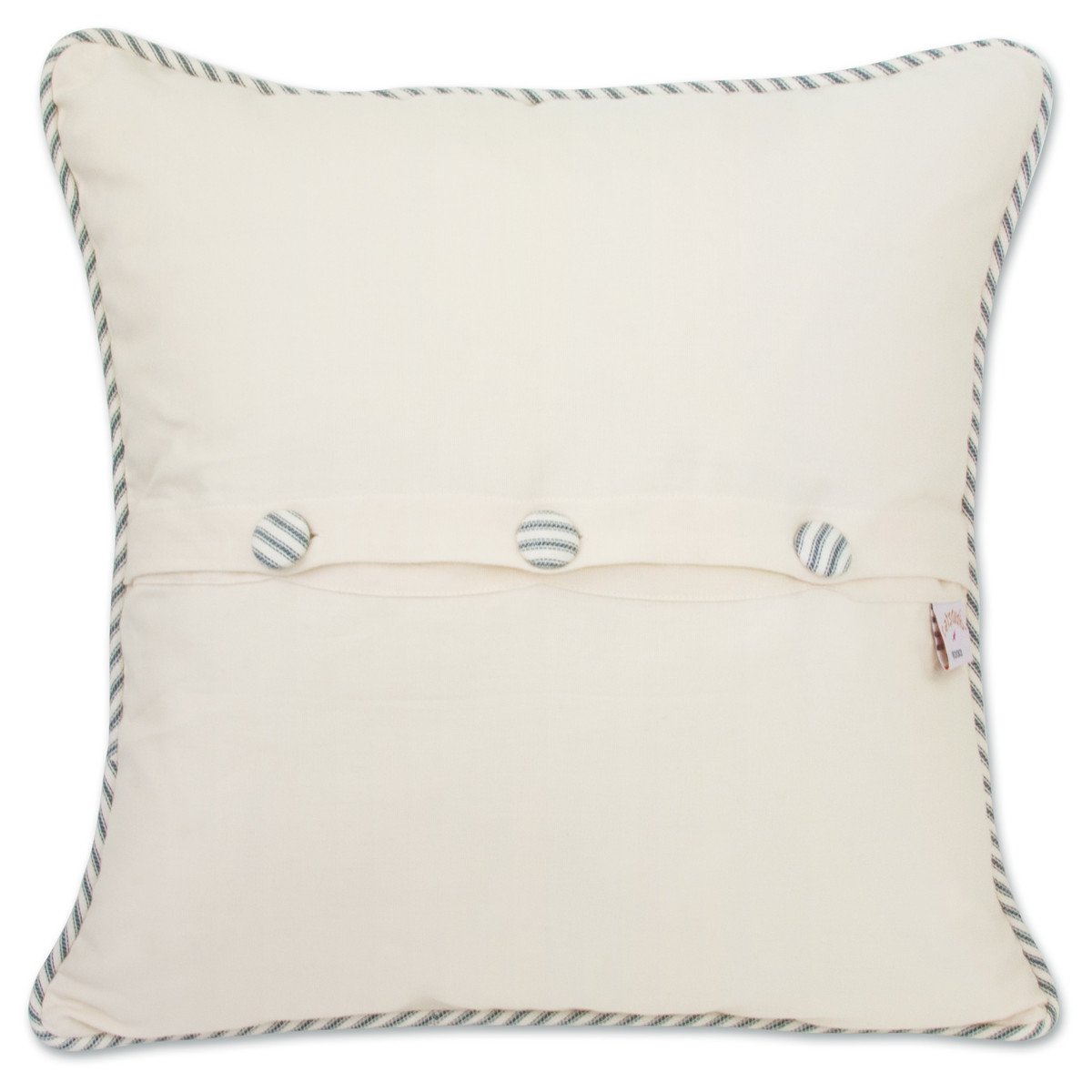 Hilton Head Embroidered CatStudio Pillow-Pillow-CatStudio-Top Notch Gift Shop