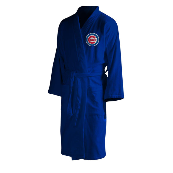 Chicago Cubs Men's Silk Touch Plush Bath Robe-Bathrobe-Northwest-Top Notch Gift Shop