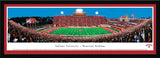 Indiana Football - "Stadium 50 Yard Line" Panorama Framed Print-Print-Blakeway Worldwide Panoramas, Inc.-Top Notch Gift Shop