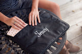 Black Laptop Sleeve - Personalized-Laptop Sleeve-Viv&Lou-Top Notch Gift Shop