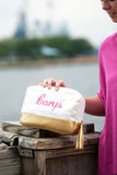 Creme Cabana Cosmetic Bag - Personalized-Bag-Viv&Lou-Top Notch Gift Shop