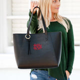 Black Camilla Purse - Personalized-Bag-Viv&Lou-Top Notch Gift Shop