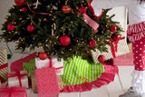 Merry & Bright Tree Skirt - Personalized-Tree Skirt-Viv&Lou-Top Notch Gift Shop