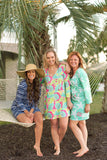 Totally Tropics Womens Tunic - Personalized-Tunic-Viv&Lou-Top Notch Gift Shop