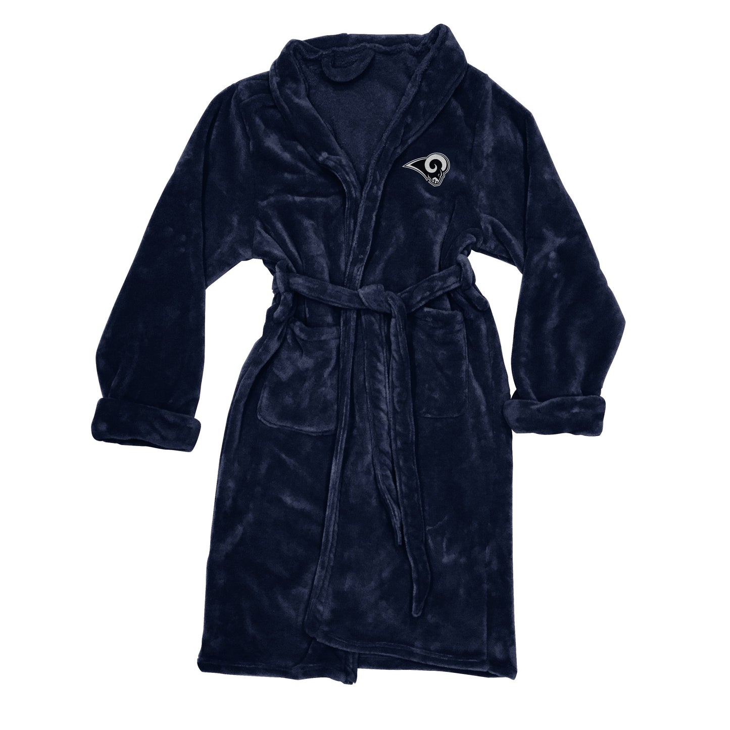 Los Angeles Rams Men's Silk Touch Plush Bath Robe-Bathrobe-Northwest-Top Notch Gift Shop
