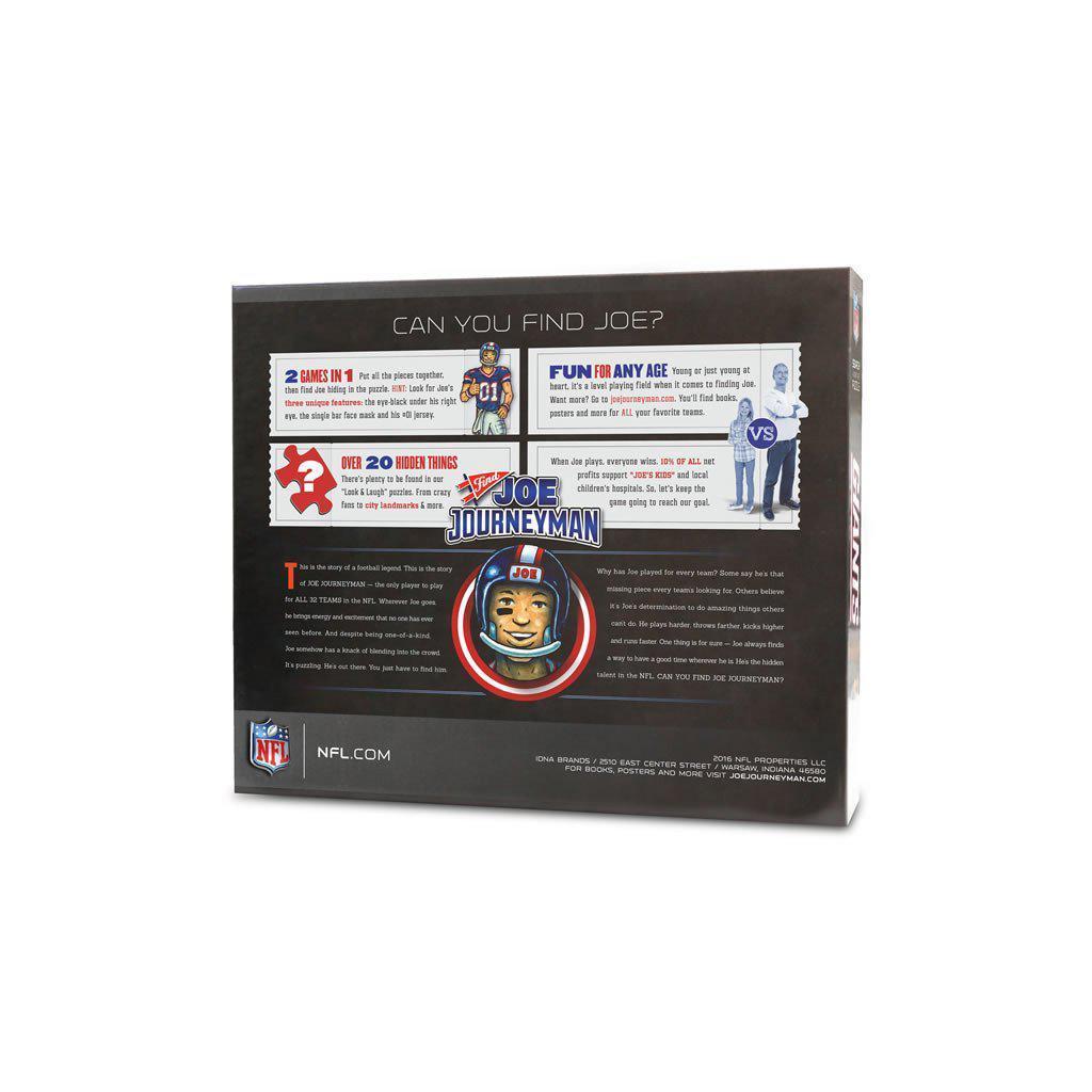 New York Giants Joe Journeyman Puzzle-Puzzle-IDNA Brands-Top Notch Gift Shop