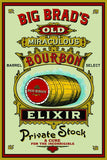 Bourbon Elixir Wood Sign - Personalized-Woody Signs-1000 Oaks Barrel-Top Notch Gift Shop