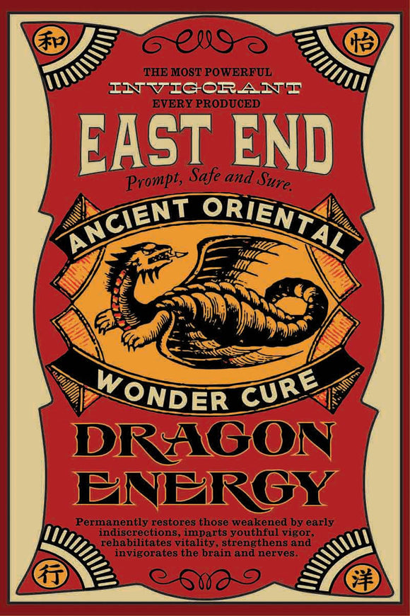 Dragon Energy Wood Sign - Personalized-Woody Signs-1000 Oaks Barrel-Top Notch Gift Shop