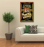 Tiger Blood Wood Sign - Personalized-Woody Signs-1000 Oaks Barrel-Top Notch Gift Shop