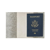 Passport Holder - Metallic Ring Lizard Leather - Personalized-Passport Holder-Graphic Image, Inc.-Top Notch Gift Shop