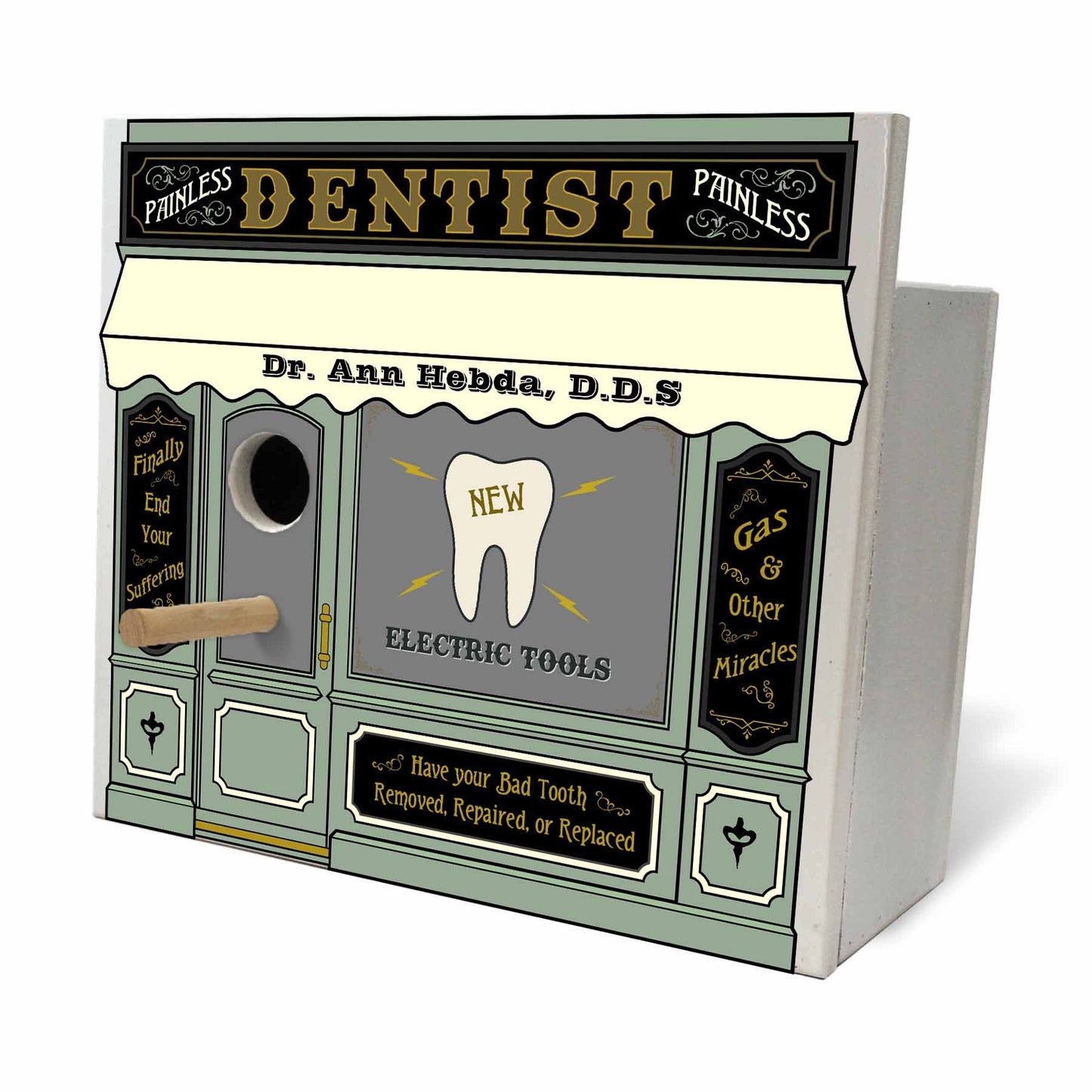 Dentist Birdhouse - Personalized-Birdhouse-1000 Oaks Barrel-Top Notch Gift Shop