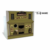 Bordello Birdhouse - Personalized-Birdhouse-1000 Oaks Barrel-Top Notch Gift Shop