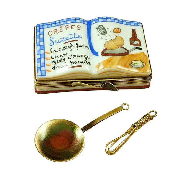 Crepes Suzette Cookbook Limoges Box by Rochard™-Limoges Box-Rochard-Top Notch Gift Shop