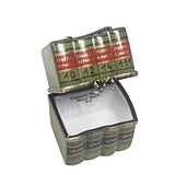 Law Books with Gavel Limoges Box by Rochard™-Limoges Box-Rochard-Top Notch Gift Shop