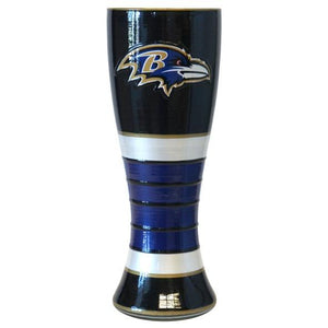Baltimore Ravens Artisan Hand Painted Pilsner Glass-Pilsner Glass-Boelter Brands-Top Notch Gift Shop