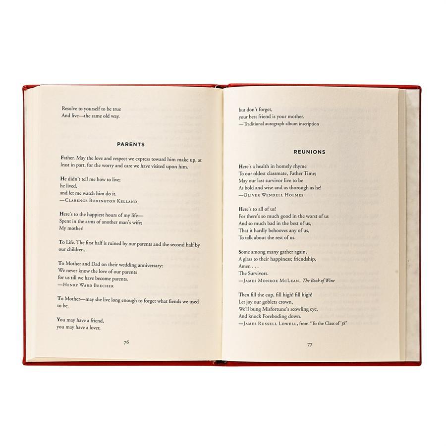 Rising to the Occasion-Toasts for any Occasion, Leatherbound Collector's Edition-Book-Graphic Image, Inc.-Top Notch Gift Shop