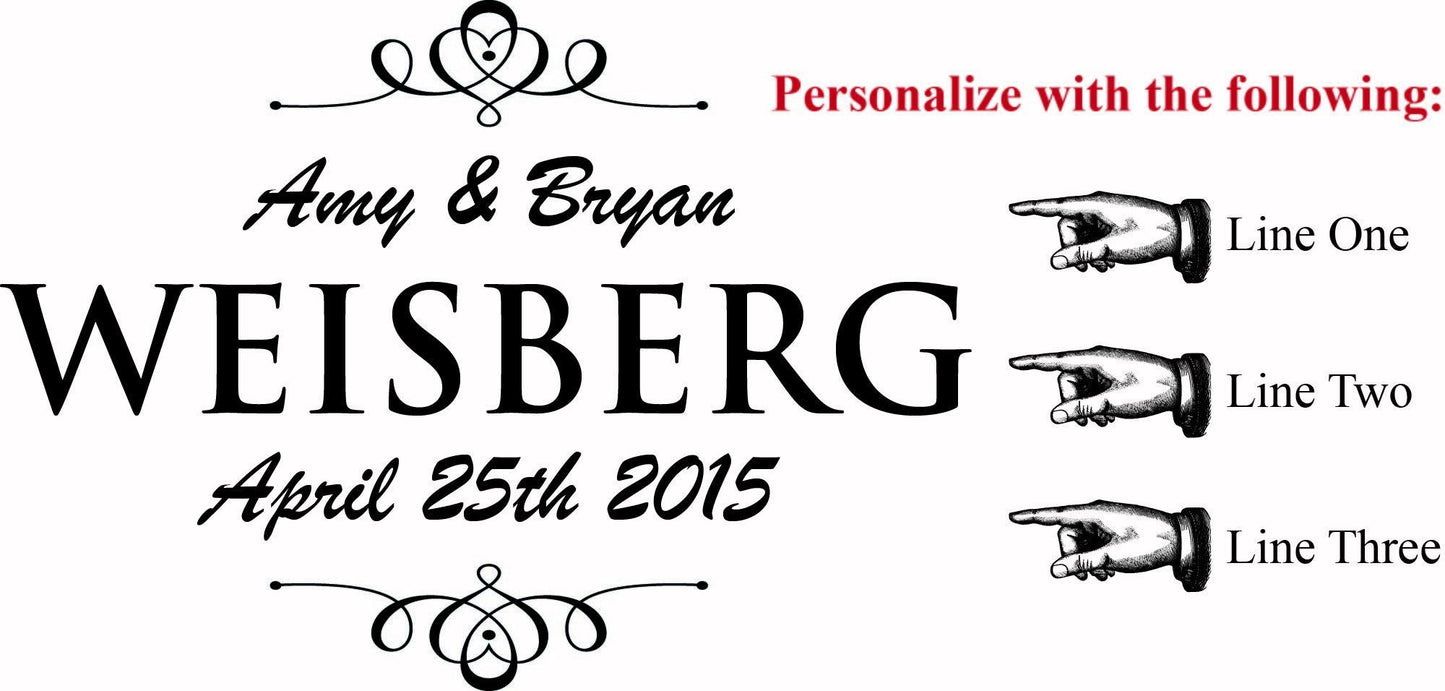 Wedding Signature Barrel Head with Iron Stand - Personalized-Barrel Head-1000 Oaks Barrel-Top Notch Gift Shop