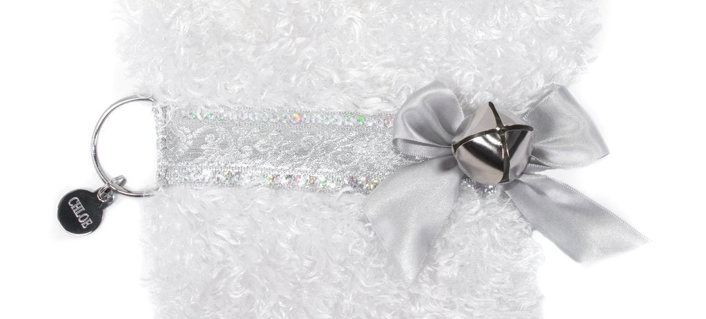 "Snowball" White Dog Christmas Stocking-Holiday Stocking-Hearth Hounds-Top Notch Gift Shop