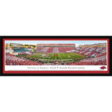 Arkansas Football - Razorbacks Stadium Panorama Framed Print-Print-Blakeway Worldwide Panoramas, Inc.-Top Notch Gift Shop