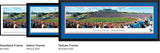 Kansas Football - "Stadium 50 Yard Line" Panorama Framed Print-Print-Blakeway Worldwide Panoramas, Inc.-Top Notch Gift Shop