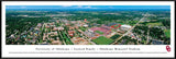 Oklahoma Football - "Stadium 50 Yard Line" Panorama Framed Print-Print-Blakeway Worldwide Panoramas, Inc.-Top Notch Gift Shop