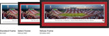 Oklahoma Football - "Stadium 50 Yard Line" Panorama Framed Print-Print-Blakeway Worldwide Panoramas, Inc.-Top Notch Gift Shop