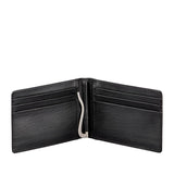 Black Money Clip - Vachetta Leather - Personalized-Money Clip-Graphic Image, Inc.-Top Notch Gift Shop