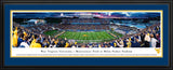 West Virginia Football - "50 Yard Line" Panorama Framed Print-Print-Blakeway Worldwide Panoramas, Inc.-Top Notch Gift Shop