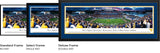 West Virginia Football - "50 Yard Line" Panorama Framed Print-Print-Blakeway Worldwide Panoramas, Inc.-Top Notch Gift Shop