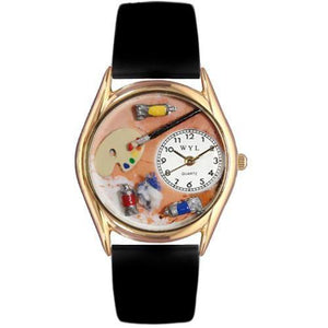 Artist Watch Small Gold Style-Watch-Whimsical Gifts-Top Notch Gift Shop