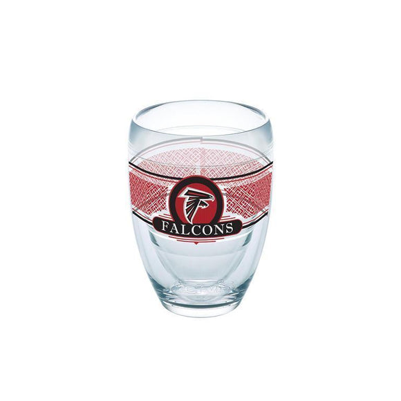 Atlanta Falcons 9 oz. Tervis Stemless Wine Glass - (Set of 2)-Stemless Wine Glass-Tervis-Top Notch Gift Shop