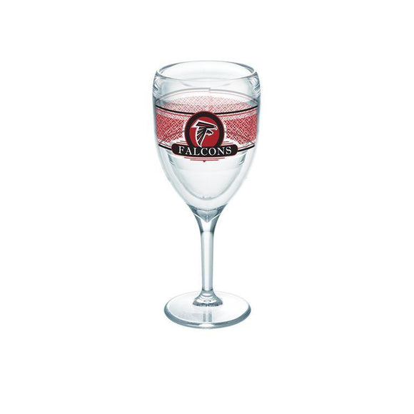 Atlanta Falcons 9 oz. Tervis Wine Glass - Set of 2-Wine Glass-Tervis-Top Notch Gift Shop